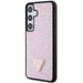 Guess Rhinestone Triangle case for Samsung Galaxy S24 - pink - Cell phone cases and covers<<<HurtelXML