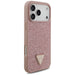 Guess Rhinestone Triangle Logo Case for iPhone 17 Pro Max - Pink - Cell phone cases and covers<<<HurtelXML