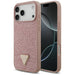 Guess Rhinestone Triangle Logo Case for iPhone 17 Pro Max - Pink - Cell phone cases and covers<<<HurtelXML