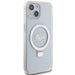 Guess Ring Stand Script Glitter MagSafe case for iPhone 15 / 14 / 13 - transparent - Cell phone cases