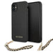 Guess Saffiano Chain case for iPhone 11 6.1’’ / Xr - black - Cell phone cases and covers<<<HurtelXML