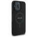 Guess Saffiano Classic Logo MagSafe Case for iPhone 16 Pro Max - Black - Cell phone cases and covers<<<HurtelXML