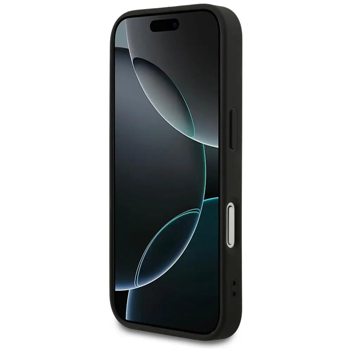 Guess Saffiano Classic Logo MagSafe Case for iPhone 17 Pro - Black - Cell phone cases and covers<<<HurtelXML