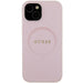 Guess Saffiano MagSafe case for iPhone 15 Plus - pink - Cell phone cases and covers<<<HurtelXML