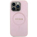 Guess Saffiano MagSafe case for iPhone 15 Pro - pink - Cell phone cases and covers<<<HurtelXML