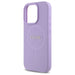 Guess Saffiano MagSafe iPhone 16 Pro Max Case - Purple - Cell phone cases and covers<<<HurtelXML