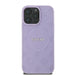 Guess Saffiano Peony Classic Logo MagSafe iPhone 16 Pro Case - Purple - Cell phone cases and covers<<<HurtelXML