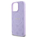Guess Saffiano Peony Classic Logo MagSafe iPhone 16 Pro Case - Purple - Cell phone cases and covers<<<HurtelXML