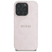 Guess Saffiano Peony Classic Logo MagSafe iPhone 16 Pro Max Case - Pink - Cell phone cases and covers<<<HurtelXML