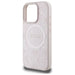 Guess Saffiano Peony Classic Logo MagSafe iPhone 16 Pro Max Case - Pink - Cell phone cases and covers<<<HurtelXML