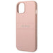 Guess Saffiano Strap Case for iPhone 14 Plus - Pink - Cell phone cases and covers<<<HurtelXML