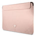 Guess Saffiano Triangle Logo case for a 14’’ laptop - pink - Laptop bags<<<HurtelXML