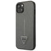 Guess SaffianoTriangle Logo case for iPhone 13 / 14 / 15 6.1’’ - silver - Cell phone cases and covers<<<HurtelXML