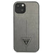 Guess SaffianoTriangle Logo case for iPhone 13 / 14 / 15 6.1’’ - silver - Cell phone cases and covers<<<HurtelXML