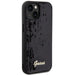 Guess Sequin Script Metal case for iPhone 14 / 15 / 13 - black - Cell phone cases and covers<<<HurtelXML