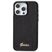 Guess Sequin Script Metal case for iPhone 15 Pro - black - Cell phone cases and covers<<<HurtelXML
