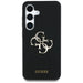 Guess Silicone Big 4G Logo Bottom Script case for Samsung Galaxy S25 - black - Cell phone cases and covers<<<HurtelXML