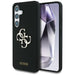 Guess Silicone Big 4G Logo Bottom Script case for Samsung Galaxy S25 - black - Cell phone cases and covers<<<HurtelXML