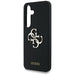 Guess Silicone Big 4G Logo Bottom Script case for Samsung Galaxy S25 - black - Cell phone cases and covers<<<HurtelXML