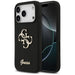 Guess Silicone Big 4G Script Case for iPhone 17 Pro - Black - Cell phone cases and covers<<<HurtelXML
