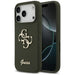 Guess Silicone Big 4G Script Case for iPhone 17 Pro Max - Green - Cell phone cases and covers<<<HurtelXML