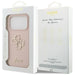 Guess Silicone Big 4G Script Case for iPhone 17 Pro - Pink - Cell phone cases and covers<<<HurtelXML