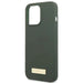 Guess Silicone Logo Plate MagSafe case for iPhone 13 Pro / iPhone 13 - green - Cell phone cases and covers<<<HurtelXML