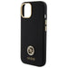 Guess Silicone Logo Strass 4G Case for iPhone 15 - Black - Cell phone cases and covers<<<HurtelXML
