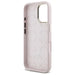 Guess Silicone Logo Strass 4G case for iPhone 16 - light pink - Cell phone cases and covers<<<HurtelXML