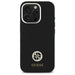 Guess Silicone Logo Strass 4G Case for iPhone 16 Pro Max - Black - Cell phone cases and covers<<<HurtelXML