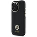 Guess Silicone Logo Strass 4G Case for iPhone 16 Pro Max - Black - Cell phone cases and covers<<<HurtelXML