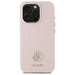 Guess Silicone Logo Strass 4G case for iPhone 16 Pro Max - light pink - Cell phone cases and covers<<<HurtelXML