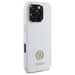 Guess Silicone Logo Strass 4G Case for iPhone 16 Pro Max - White - Cell phone cases and covers<<<HurtelXML