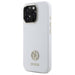 Guess Silicone Logo Strass 4G Case for iPhone 16 Pro Max - White - Cell phone cases and covers<<<HurtelXML