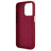 Guess Silicone Script Metal Logo iPhone 16 Pro Case - Pink - Cell phone cases and covers<<<HurtelXML