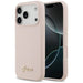 Guess Silicone Script Metal Logo MagSafe Case for iPhone 17 Pro - Pink - Cell phone cases and covers<<<HurtelXML