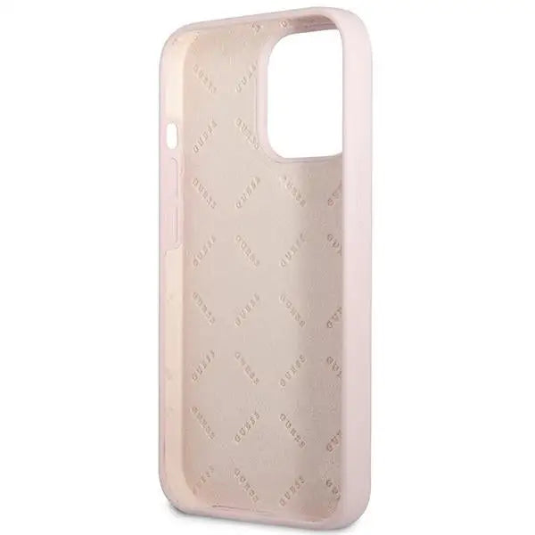 Guess Silicone Triangle Case for iPhone 13 Pro / 13 6.1’’ - Purple - Cell phone cases and covers<<<HurtelXML