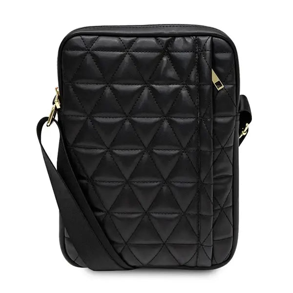 Guess Torba GUTB10QLBK 10’’ czarna/black Quilted Tablet Bag - Others<<<HurtelXML