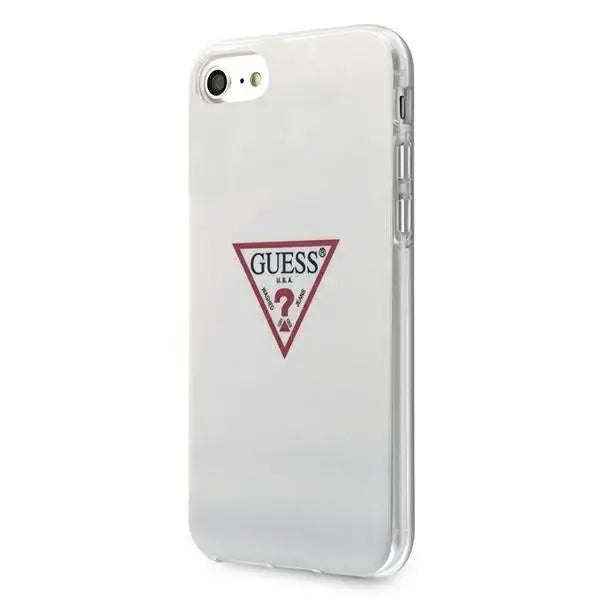 Guess Triangle Collection case for iPhone 7 / 8 / SE 2020 / SE 2022 - white - Cell phone cases and covers<<<HurtelXML