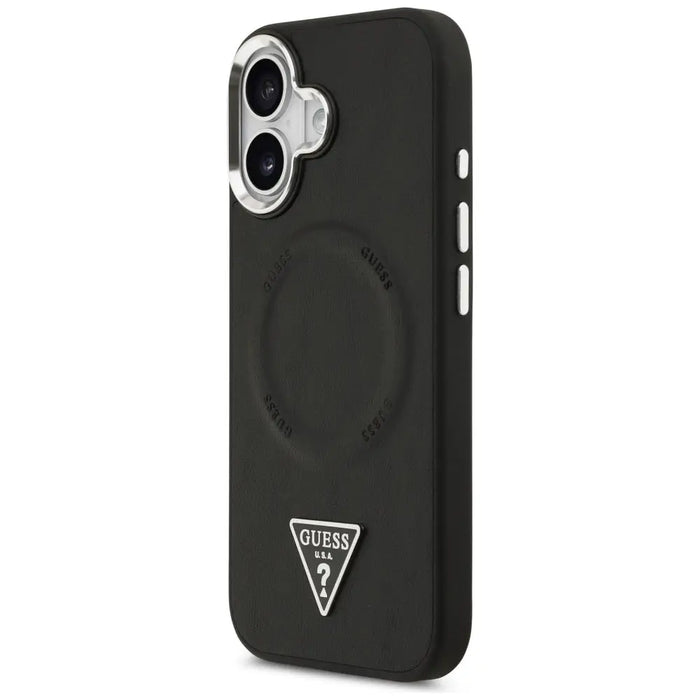Guess Triangle Logo MagSafe case for iPhone 17 - black - Cell phone cases and covers<<<HurtelXML