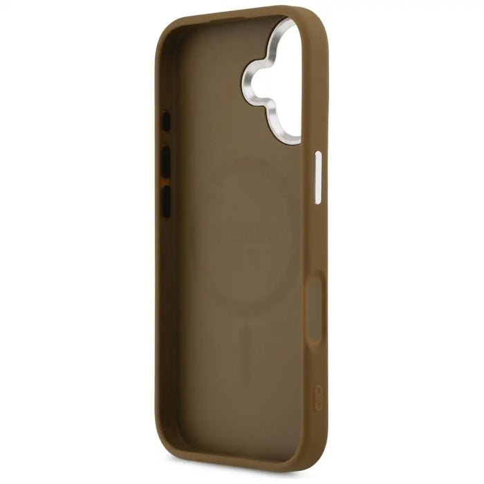 Guess Triangle Logo MagSafe case for iPhone 17 - brown - Cell phone cases and covers<<<HurtelXML