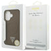 Guess Triangle Logo MagSafe case for iPhone 17 - brown - Cell phone cases and covers<<<HurtelXML