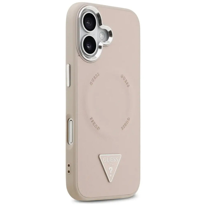 Guess Triangle Logo MagSafe case for iPhone 17 - pink - Cell phone cases and covers<<<HurtelXML