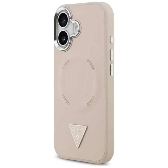 Guess Triangle Logo MagSafe case for iPhone 17 - pink - Cell phone cases and covers<<<HurtelXML