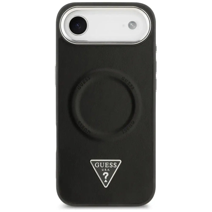 Guess Triangle Logo MagSafe Case for iPhone Air - Black - Cell phone cases and covers<<<HurtelXML
