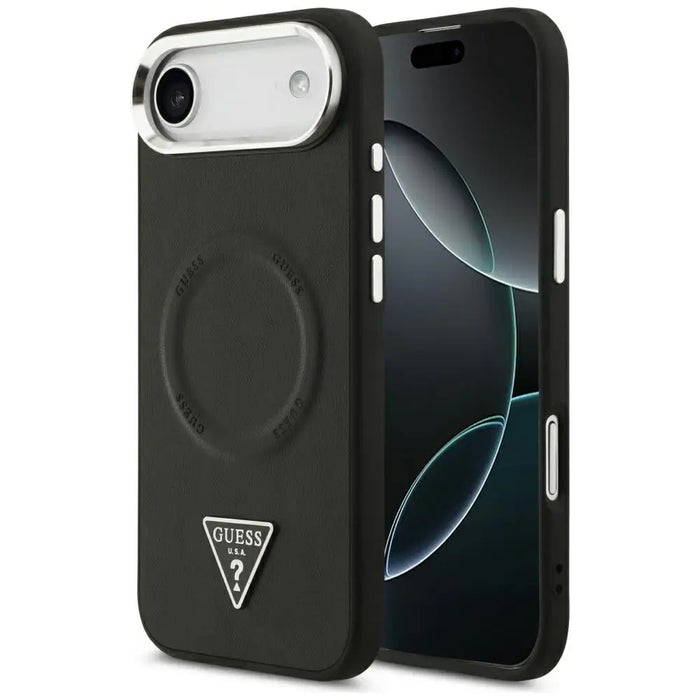 Guess Triangle Logo MagSafe Case for iPhone Air - Black - Cell phone cases and covers<<<HurtelXML