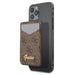 Guess Wallet Card Slot GUWMS4GTLBR MagSafe 4G brown/brown - Cell phone cases and covers<<<HurtelXML