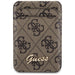 Guess Wallet Card Slot Stand GUWMSHG4SHW case - brown MagSafe 4G Classic Logo - Cell phone cases and covers<<<HurtelXML