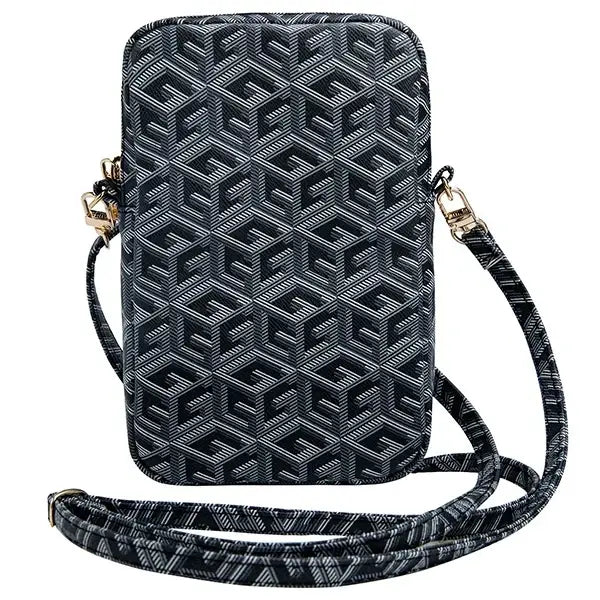 Guess Zip GCube Bottom Stripe phone bag - black - Others<<<HurtelXML