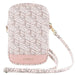 Guess Zip GCube Bottom Stripe phone bag - pink - Others<<<HurtelXML